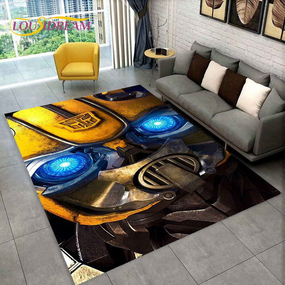 Commercial Printing For Sale - Alfombra de dibujos animados 3D Transformers