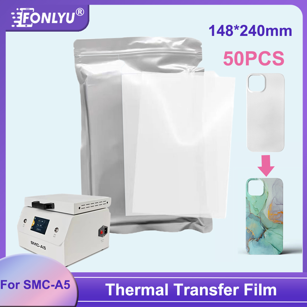 Printable Heat Transfer Vinyl - Fonlyu 50 Uds. Papel de película