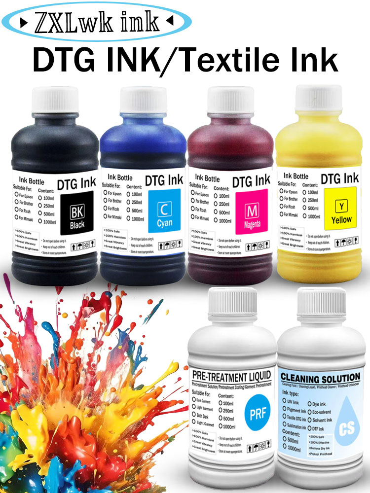 Tinta DTG de 250 ml para impre - Direct To Garment Ink reseña y precio