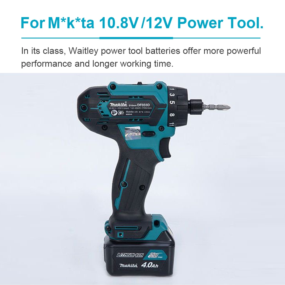 Batería de Iones de Litio Reca - Makita Drill Hp1640 reseña y precio