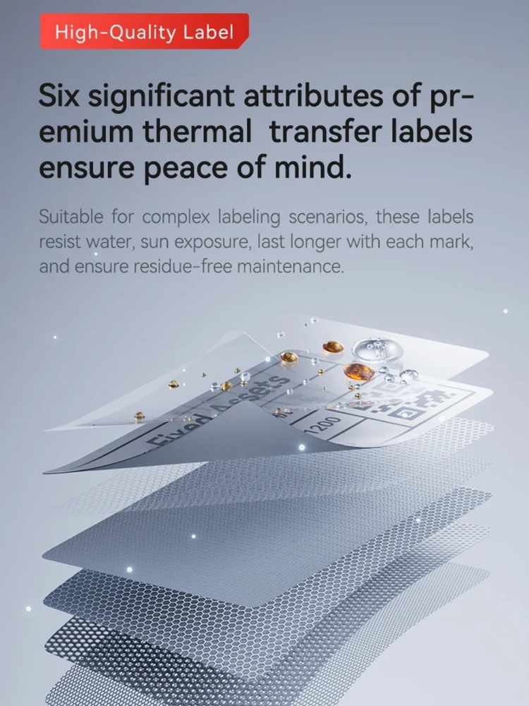 Niimbot-etiqueta plateada M2/M - Printable Heat Transfer Vinyl reseña y precio