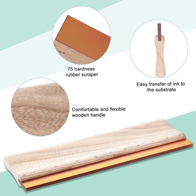 Tablero de escobilla de goma p - Screen Printing Squeegee reseña y precio