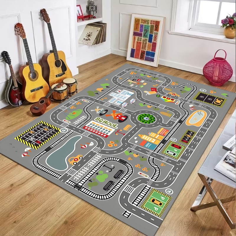 Alfombra de área de juego de t - Commercial Road Printing reseña y precio