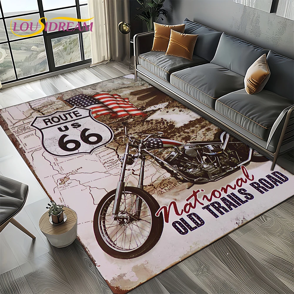 Ruta 66 Retro América historia - Commercial Road Printing reseña y precio