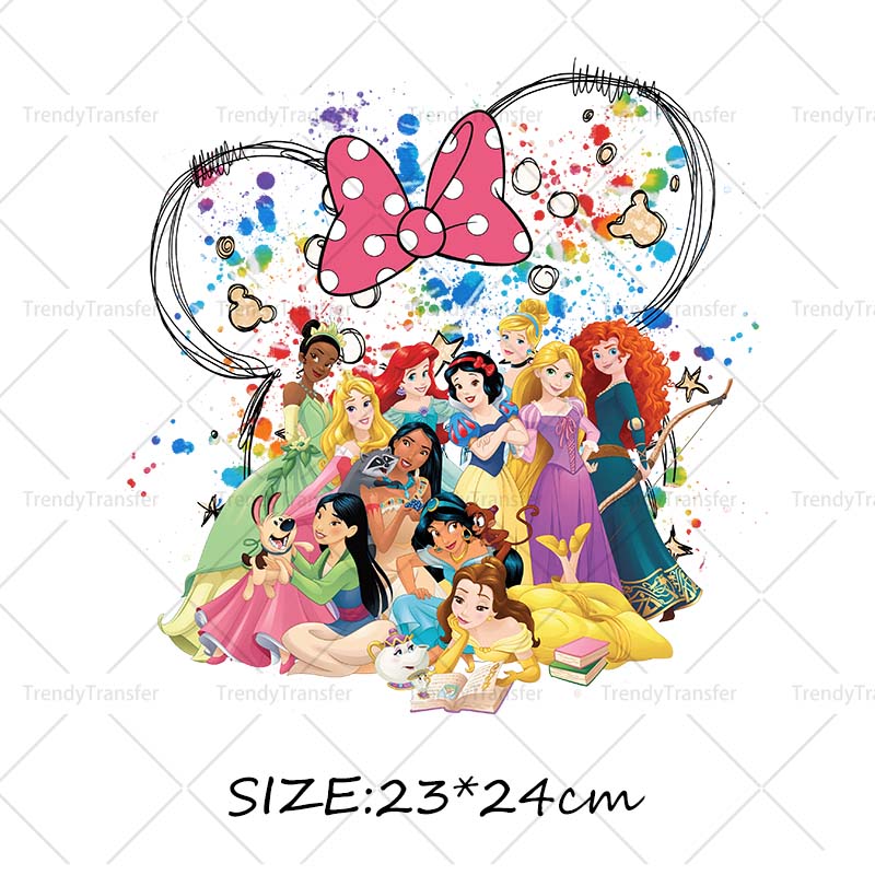 Calcomanías de princesa con or - Printable Heat Transfer Vinyl reseña y precio