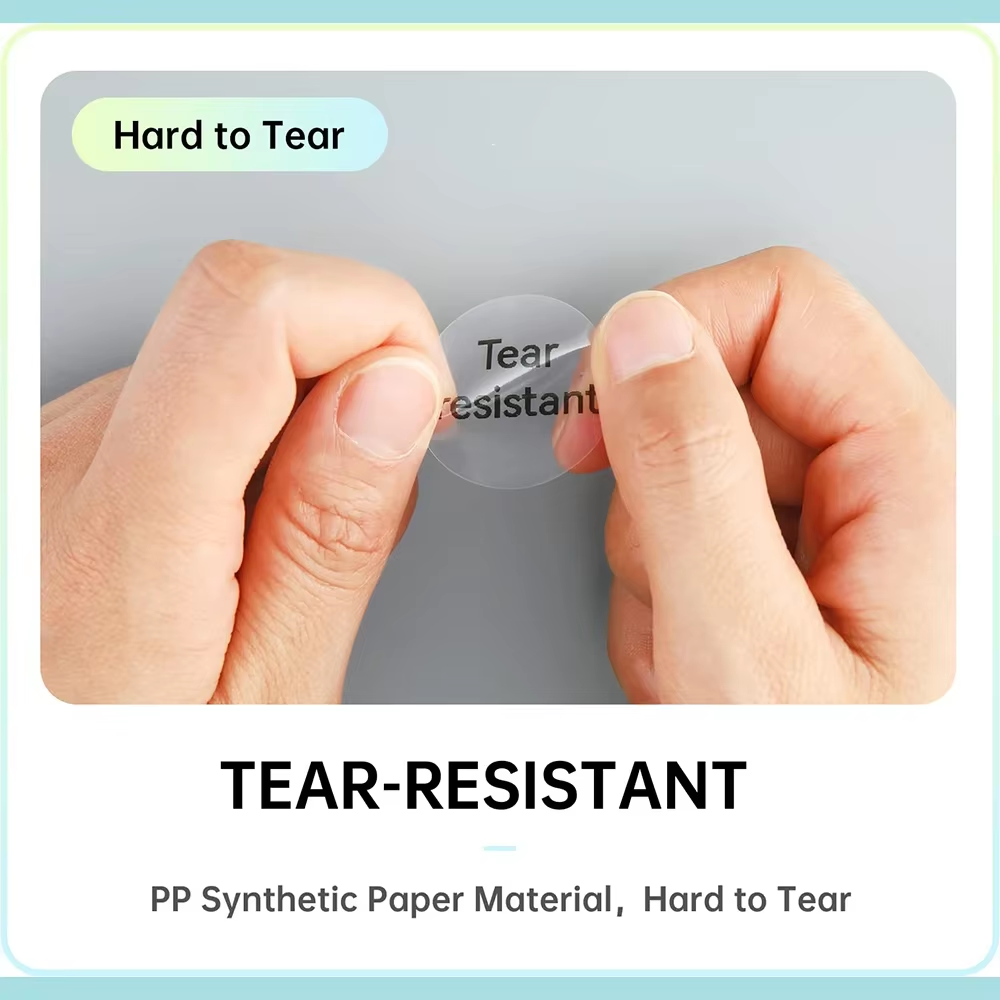 Etiquetas Transparentes Niimbo - Printable Heat Transfer Vinyl reseña y precio