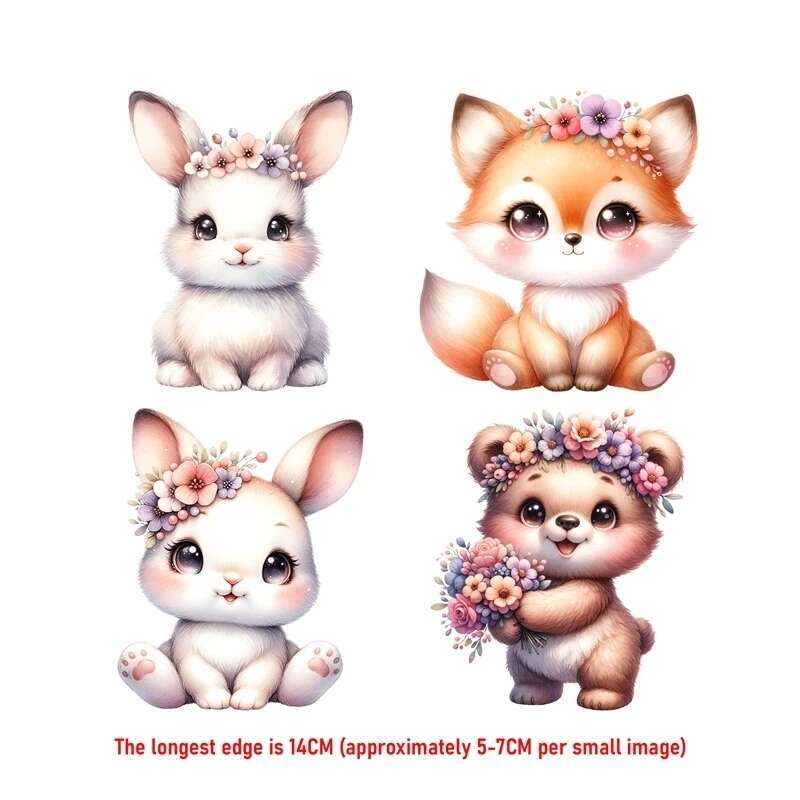 14CM traje lindo flor Animal z - Printable Heat Transfer Vinyl reseña y precio